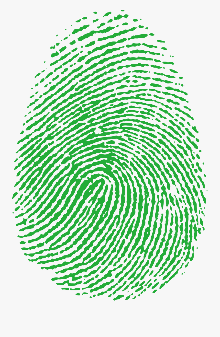 Fingerprint Image Scanner - Odciski Palców Serce, Transparent Clipart