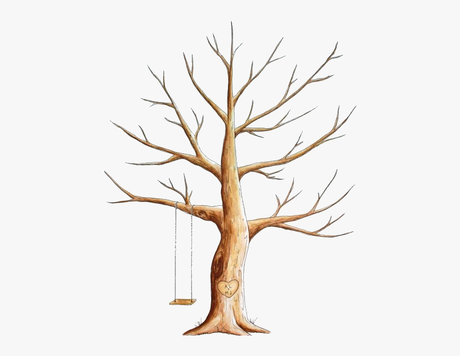 Arbol De Huellas Png, Transparent Clipart