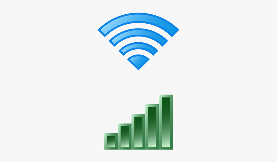 Wifi Icon Clipart - Wireless Icon On Laptop, Transparent Clipart