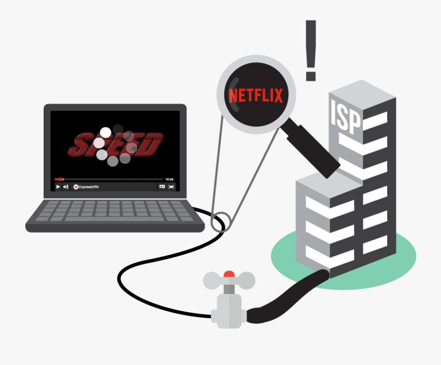 Download Wifi Clipart Isp - Netflix, Transparent Clipart
