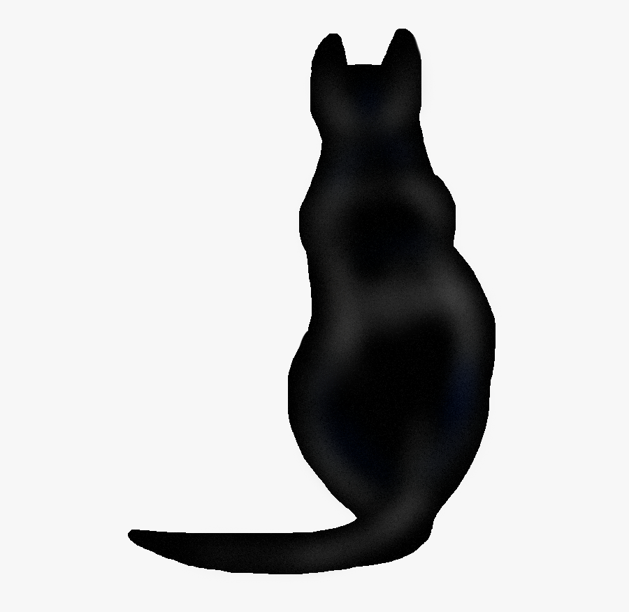 Cat Silhouette Clip Art - American Black Bear, Transparent Clipart