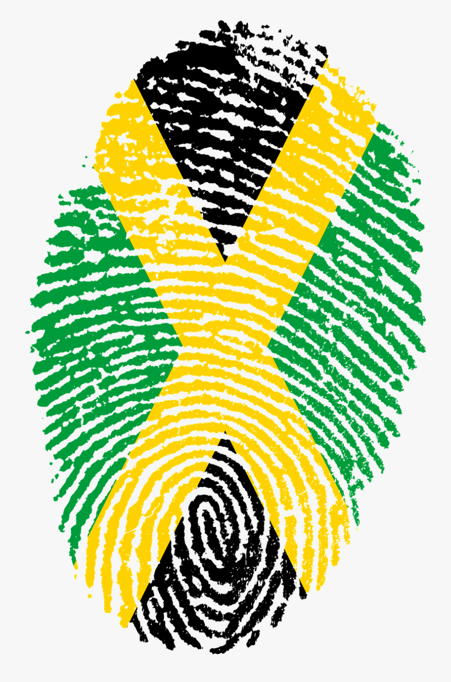 Trinidad And Tobago Fingerprint, Transparent Clipart