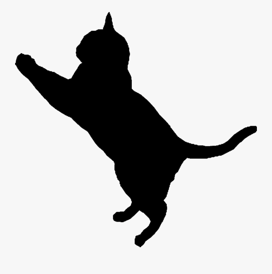 Image Stock Black Cat Clipart Png - Transparent Background Cat Clip Art, Transparent Clipart