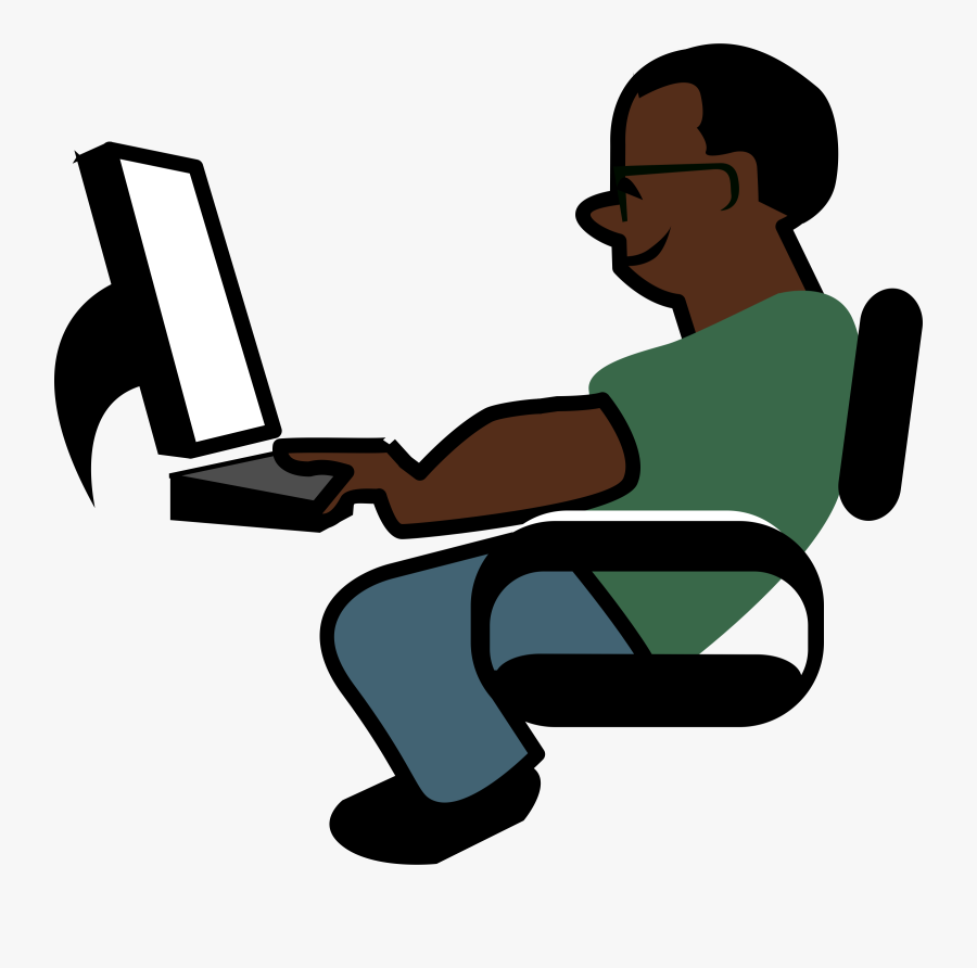 African Programmer Icons Png - Computer Programmer Clipart, Transparent Clipart