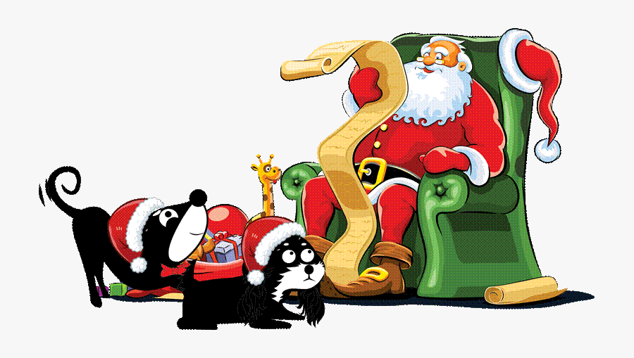 Dog Christmas Gifts - Levél A Mikulástól, Transparent Clipart