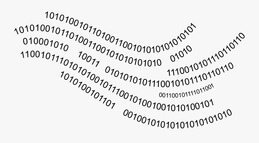 Binary Code Transparent Png, Transparent Clipart