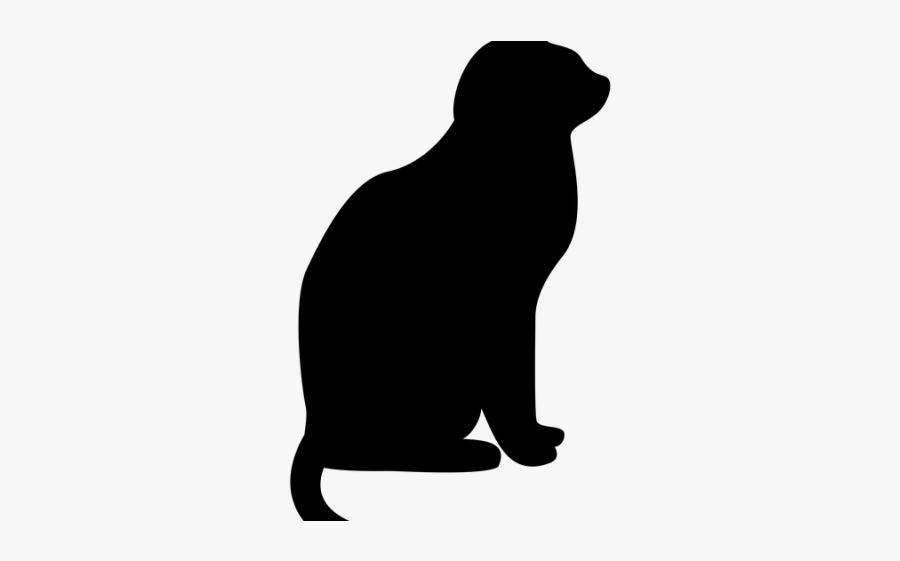 Cats Silhouette - Pet Adoption, Transparent Clipart