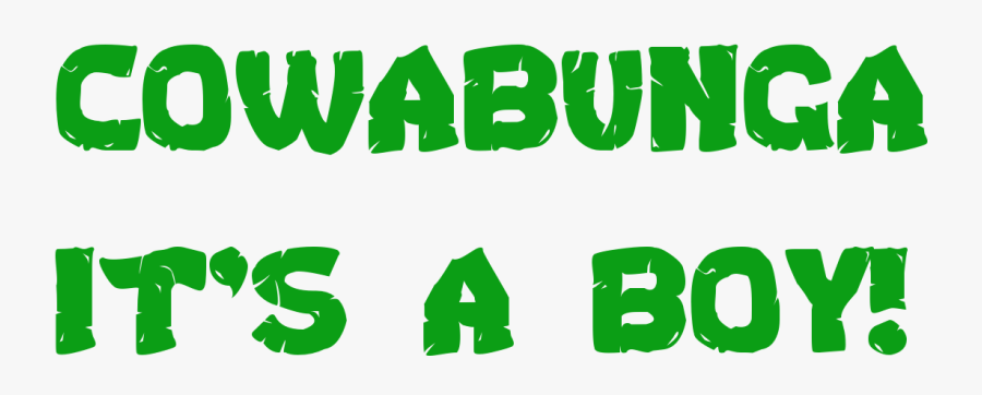 Tmnt Font And Tmnt Logo Turtle Baby, Baby Turtles,, Transparent Clipart