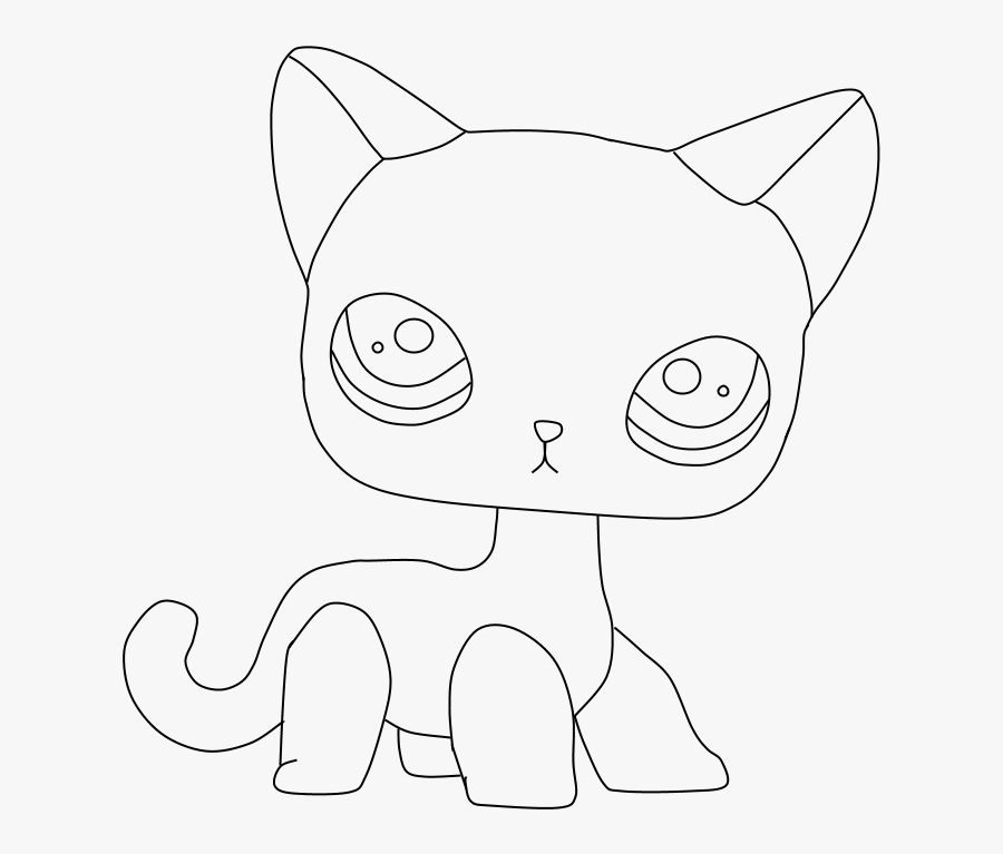 Lps Drawing At Getdrawings - Lps Cat Coloring Pages, Transparent Clipart