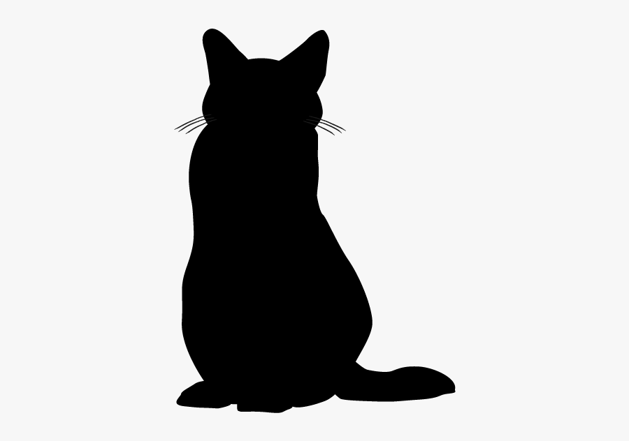 Cat Silhouette Clip Art - 猫 フリー 素材 シルエット, Transparent Clipart
