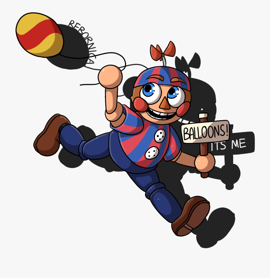 Oballoons Its Me Five Nights At Freddy"s 2 Garry"s - Five Night At Freddy's Balloon Boy, Transparent Clipart