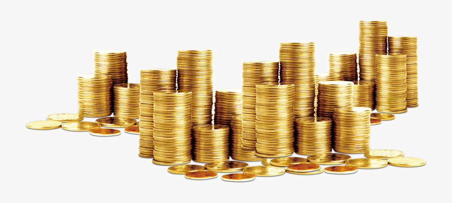 Gold Coins Png, Transparent Clipart