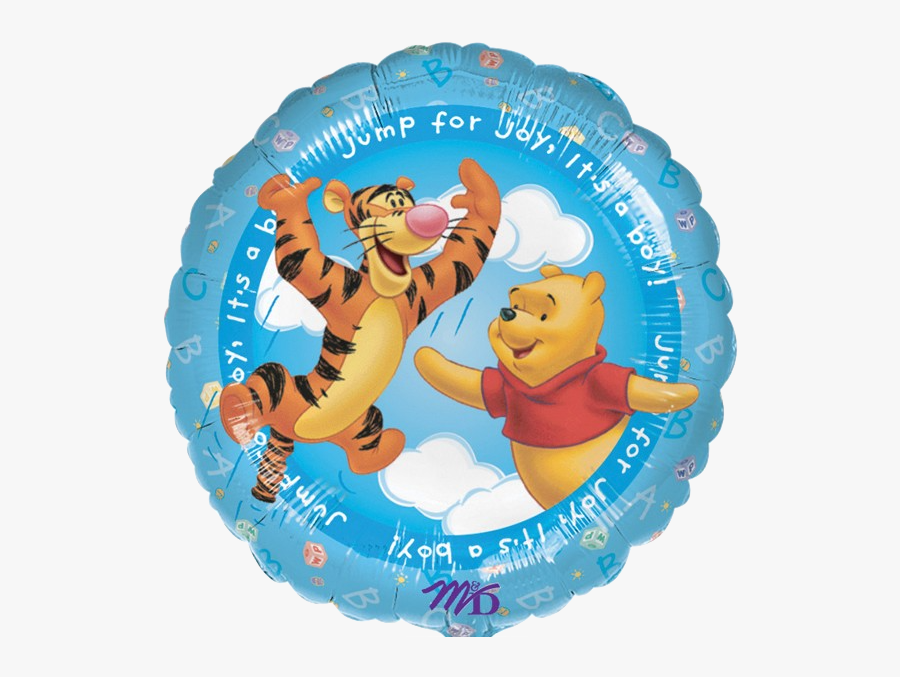 Winnie The Pooh Pink Foil Balloon, Transparent Clipart