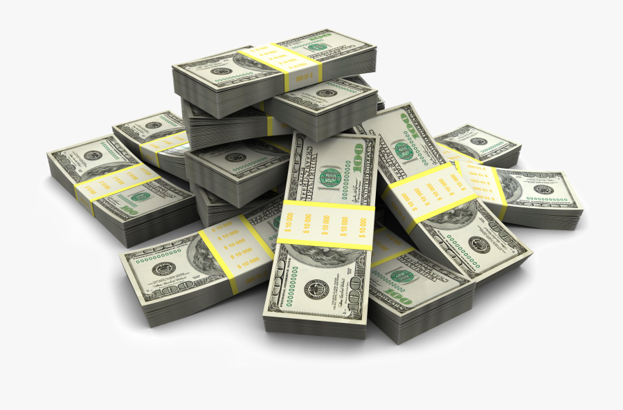 Money United States Dollar Banknote Computer Icons - Stacks Of Money Png, Transparent Clipart