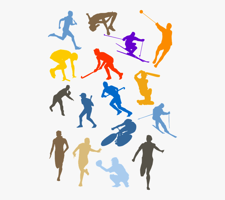 Baseball, Bicycle, Cricket, Cycling, Hockey, Run - Sports Clip Art Png, Transparent Clipart