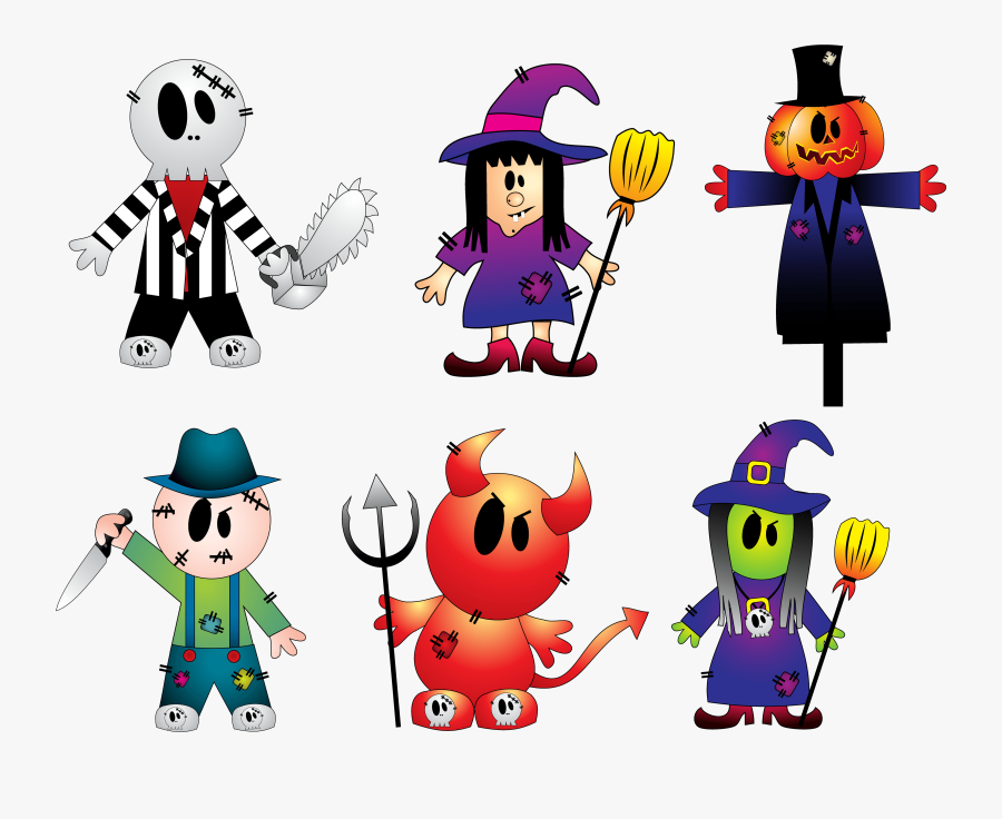 Halloween Creepy Collection Png Clipart - Clipart Of Halloween Stuff, Transparent Clipart