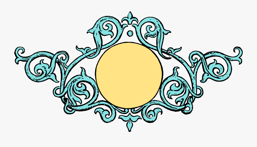 Free Stock Vector Ornate Vintage Frame Clip Art - Free Vector Borders And Frames Png, Transparent Clipart