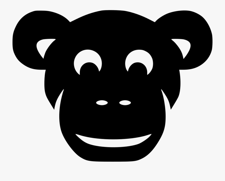 Collection Of Free Chimpanzee Drawing Face Mask Download - Portable Network Graphics, Transparent Clipart