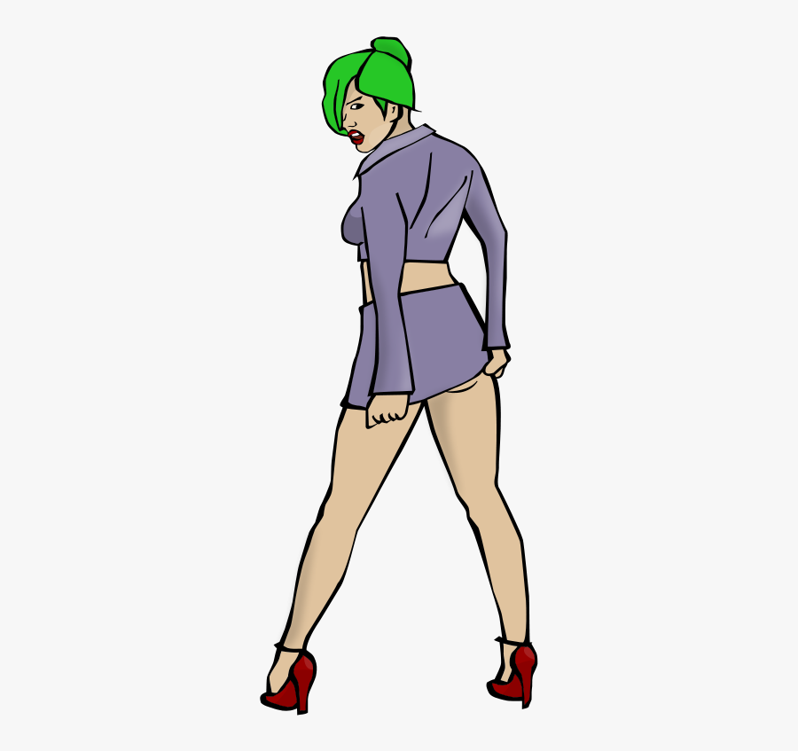 Sexy Woman - Download Gambar Kartun Seksi, Transparent Clipart