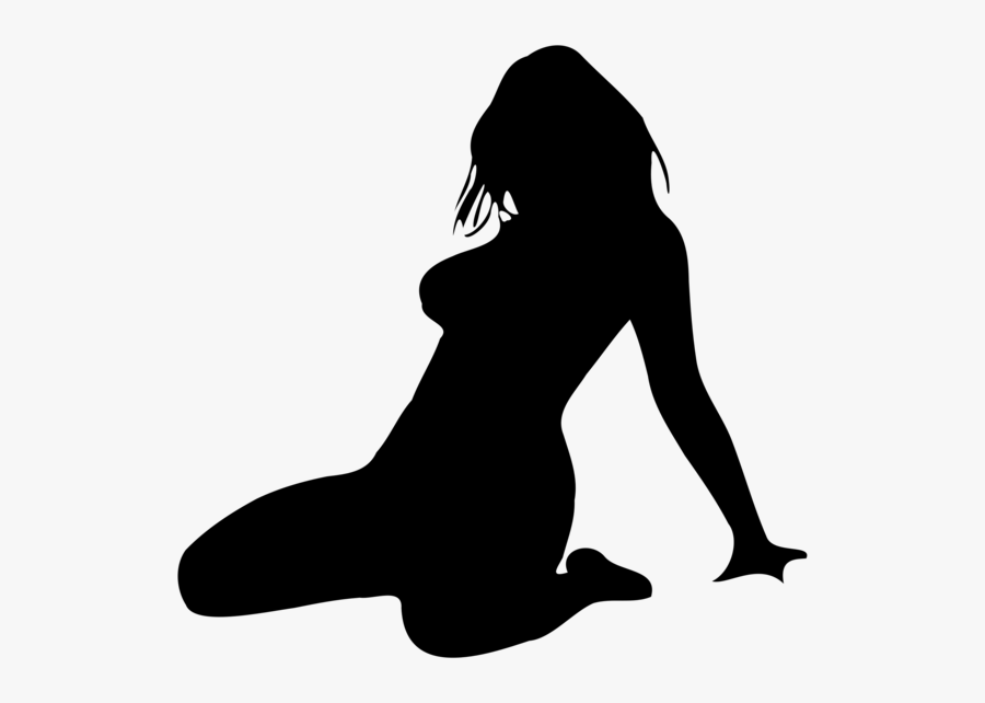 Sexy Silhouette Png - Silhouette Sexy Woman Png, Transparent Clipart
