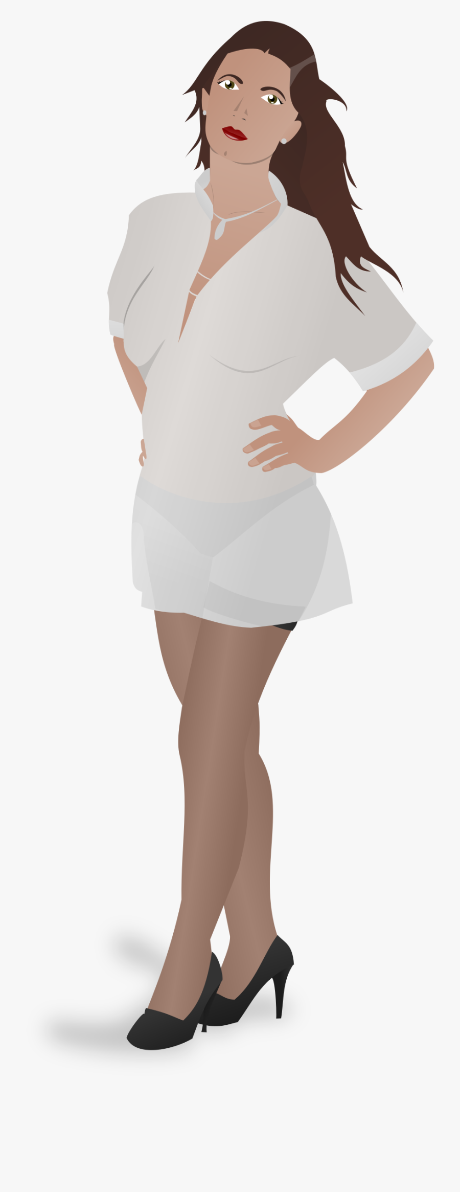 Sex Marx And Rock N Roll Clipart Icon Png - Girl, Transparent Clipart