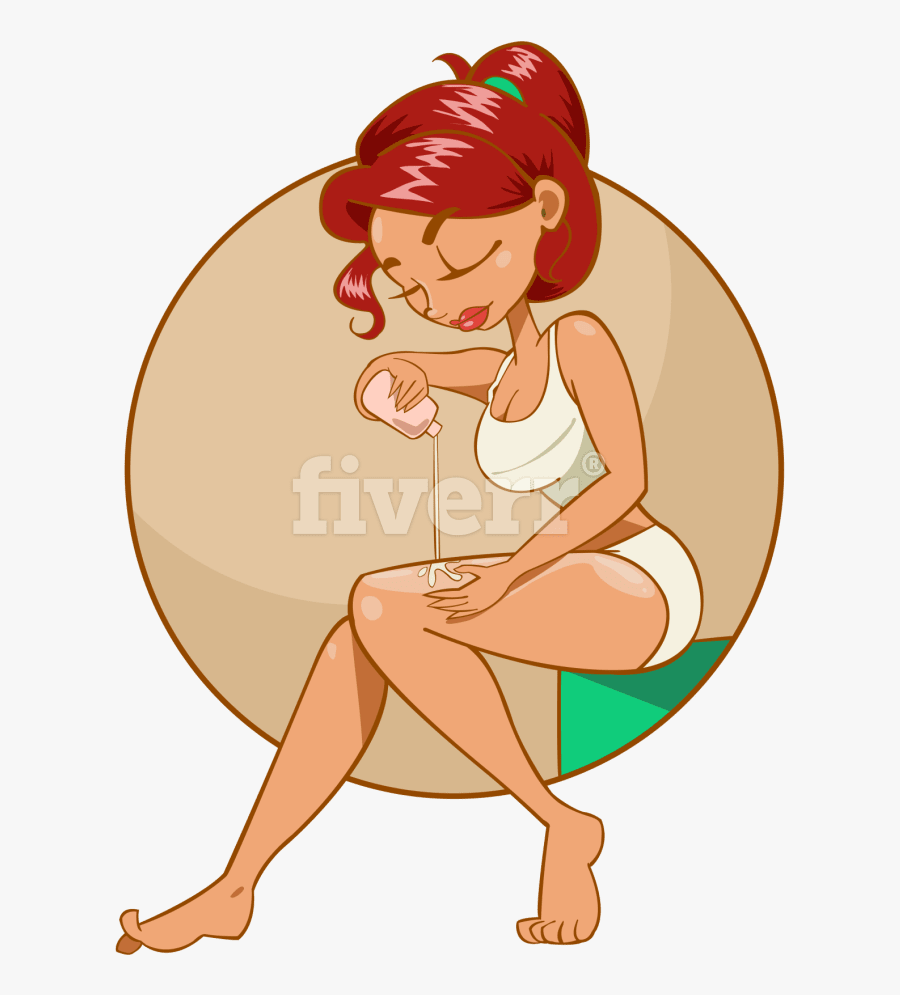 Transparent Sexy Girls Png - Cartoon, Transparent Clipart