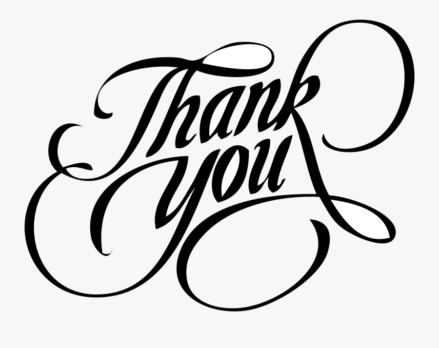 Sound Active Events - Transparent Background Thank You Transparent, Transparent Clipart