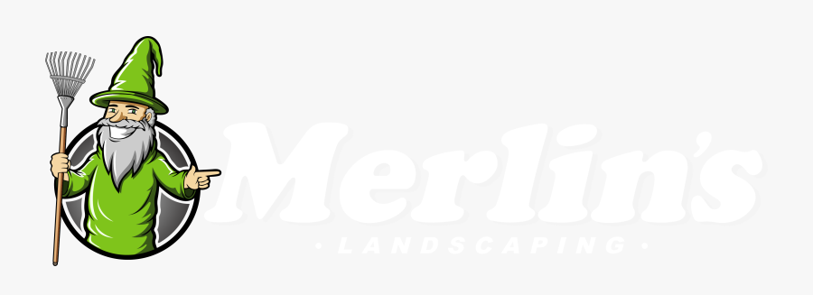 Merlins Landscaping Logo - Line Art, Transparent Clipart