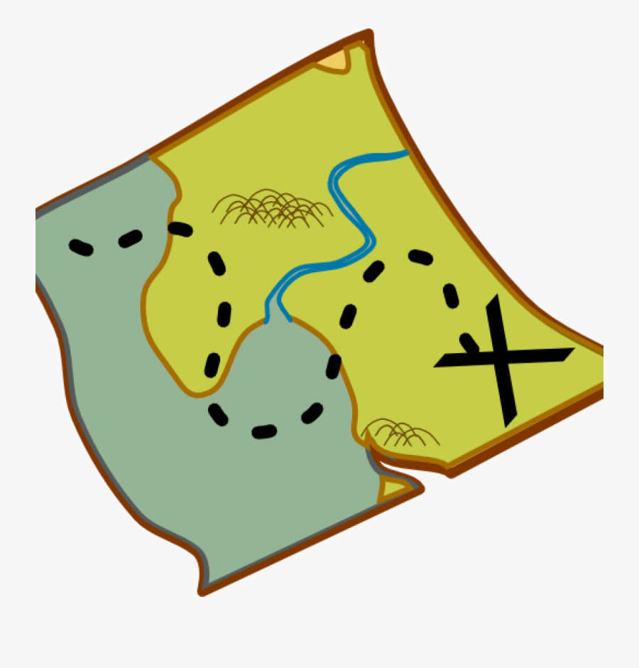 Treasure Map Clipart Treasure Map Clip Art At Clker - Map Clipart Png, Transparent Clipart