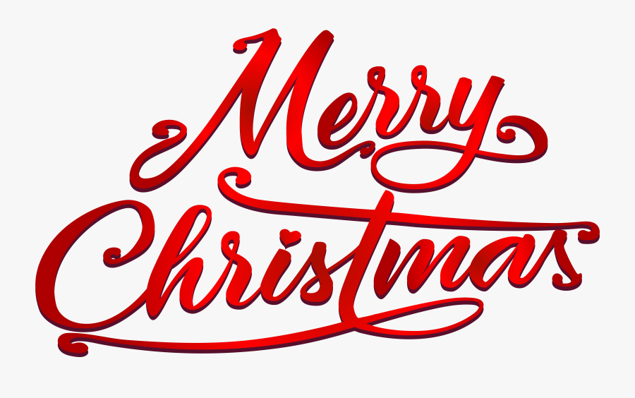 Merry Christmas Text Png Clip Art Imageu200b Gallery - Merry Christmas Text Transparent Background, Transparent Clipart