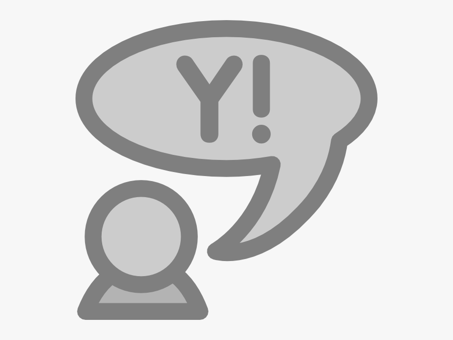 Yahoo Svg Clip Arts - Ikon Bahasa, Transparent Clipart