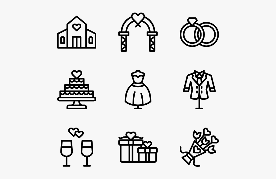 Pre-wedding - Algorithm Icon, Transparent Clipart