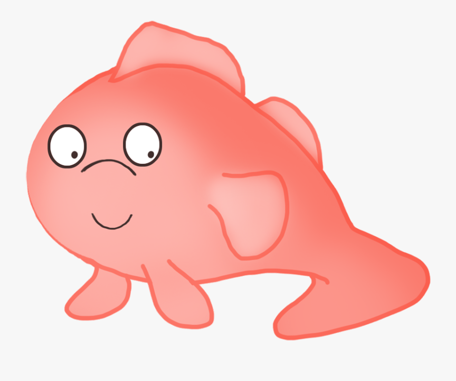 Fish Clip Art Jpg Royalty Free Library - Pink And Green Fish Cartoon, Transparent Clipart