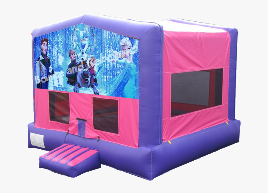 Frozen Move Bounce House - Inflatable Castle, Transparent Clipart