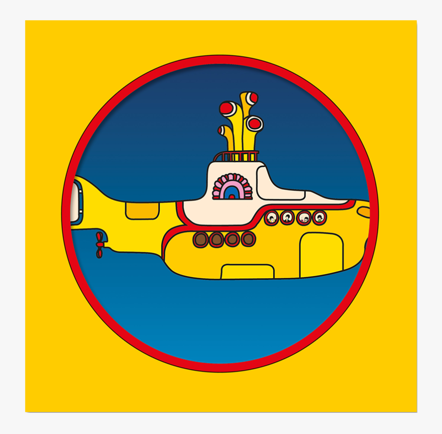 Album Beatles Yellow Submarine, Transparent Clipart