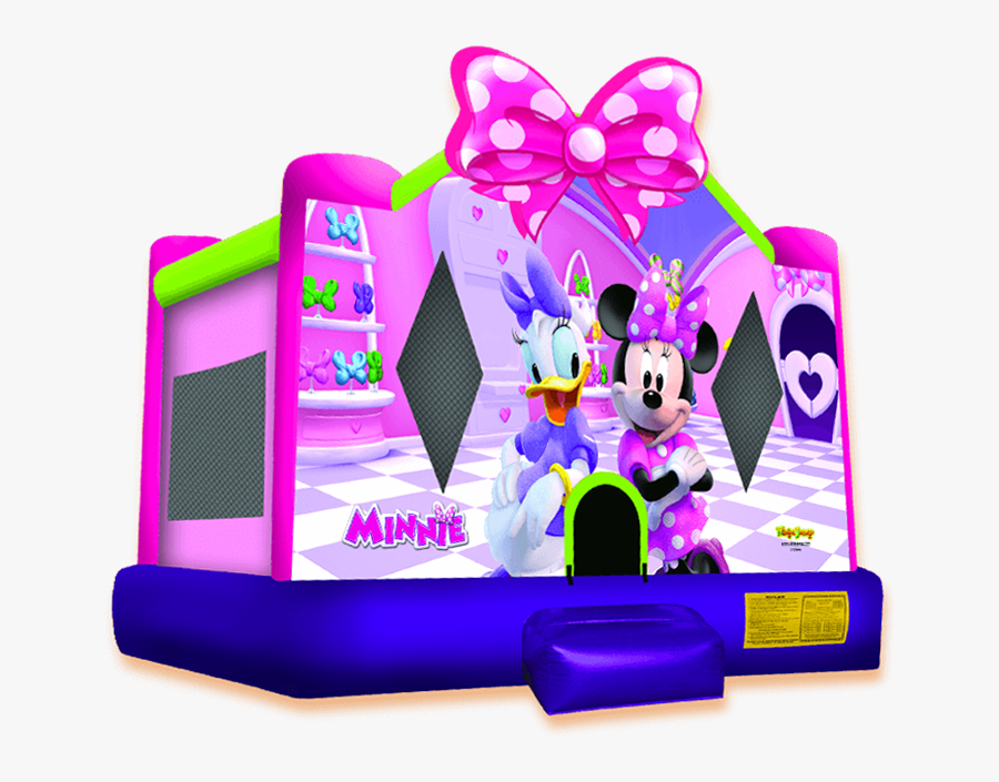 Minnie Mouse Bounce House, Transparent Clipart
