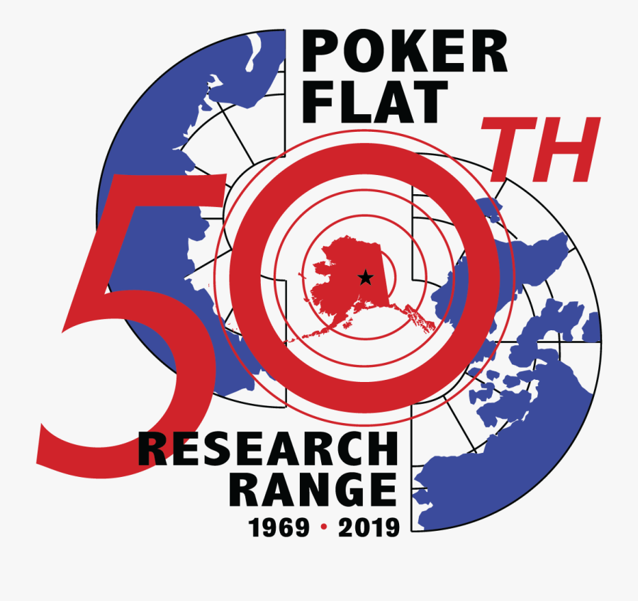 Poker Flat Research Range Logo, Transparent Clipart