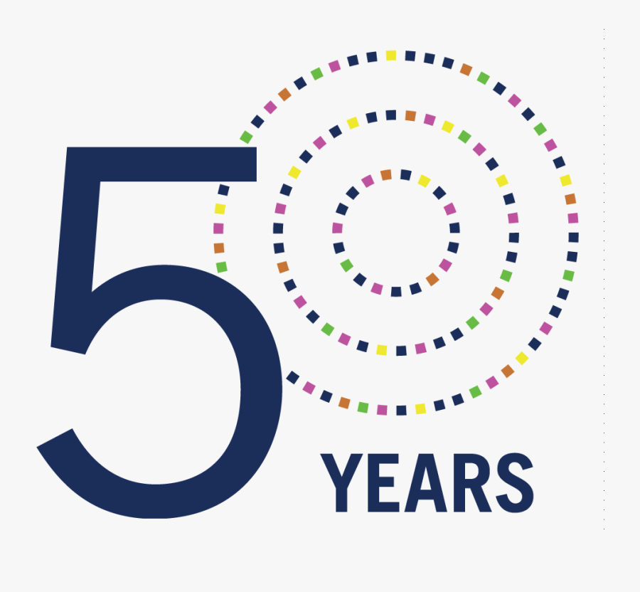 Logo Molecular Genetics 50 Years Colour, Transparent Clipart