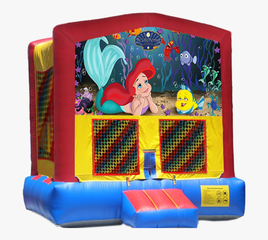 Little Mermaid Modular Bounce House - Transformers Bounce House, Transparent Clipart