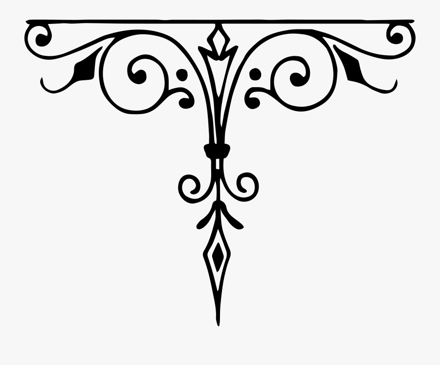 Clover Clipart Divider Line - Transparent Png Page Dividers, Transparent Clipart