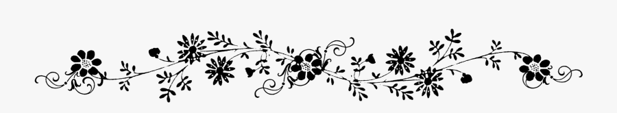 Divider Black And White, Transparent Clipart