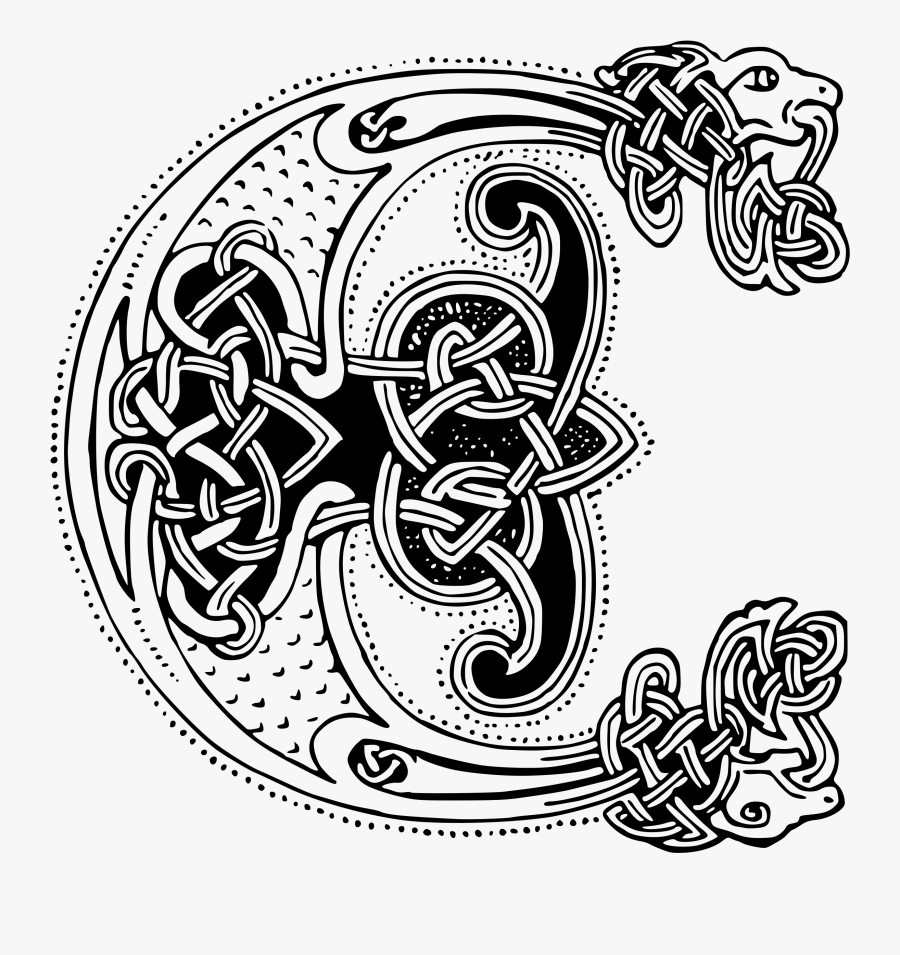 Celts Clipart Divider - Celtic Design, Transparent Clipart