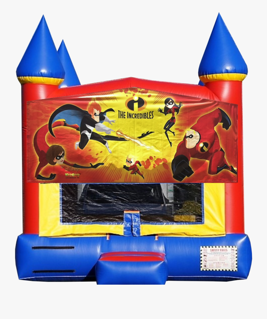 The Incredibles Bounce House - Incredibles Toy House, Transparent Clipart