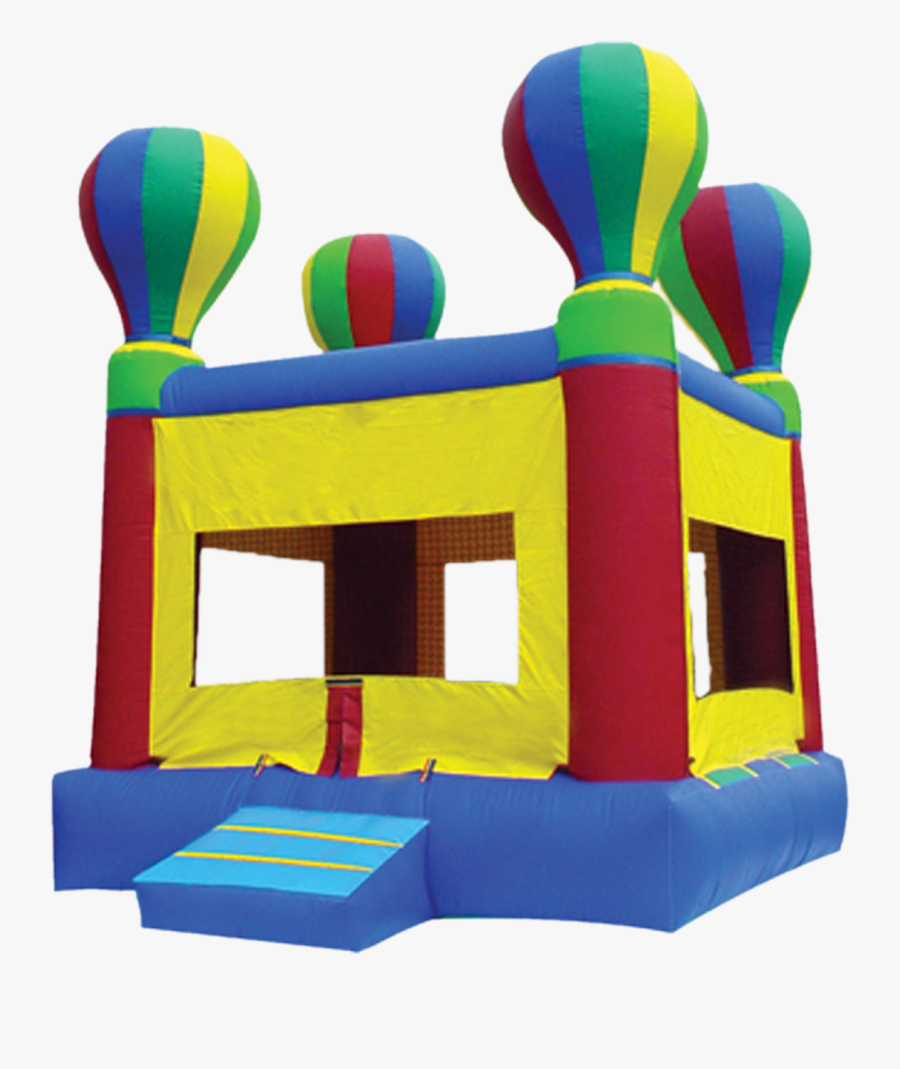 Graphic Black And White Library Riverside House Rental - Hot Air Balloon Bounce House, Transparent Clipart