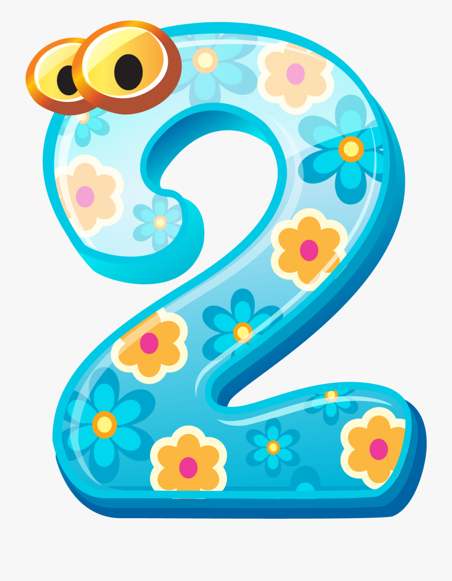 Numbers - Cute Number 2 Clipart , Free Transparent Clipart - ClipartKey