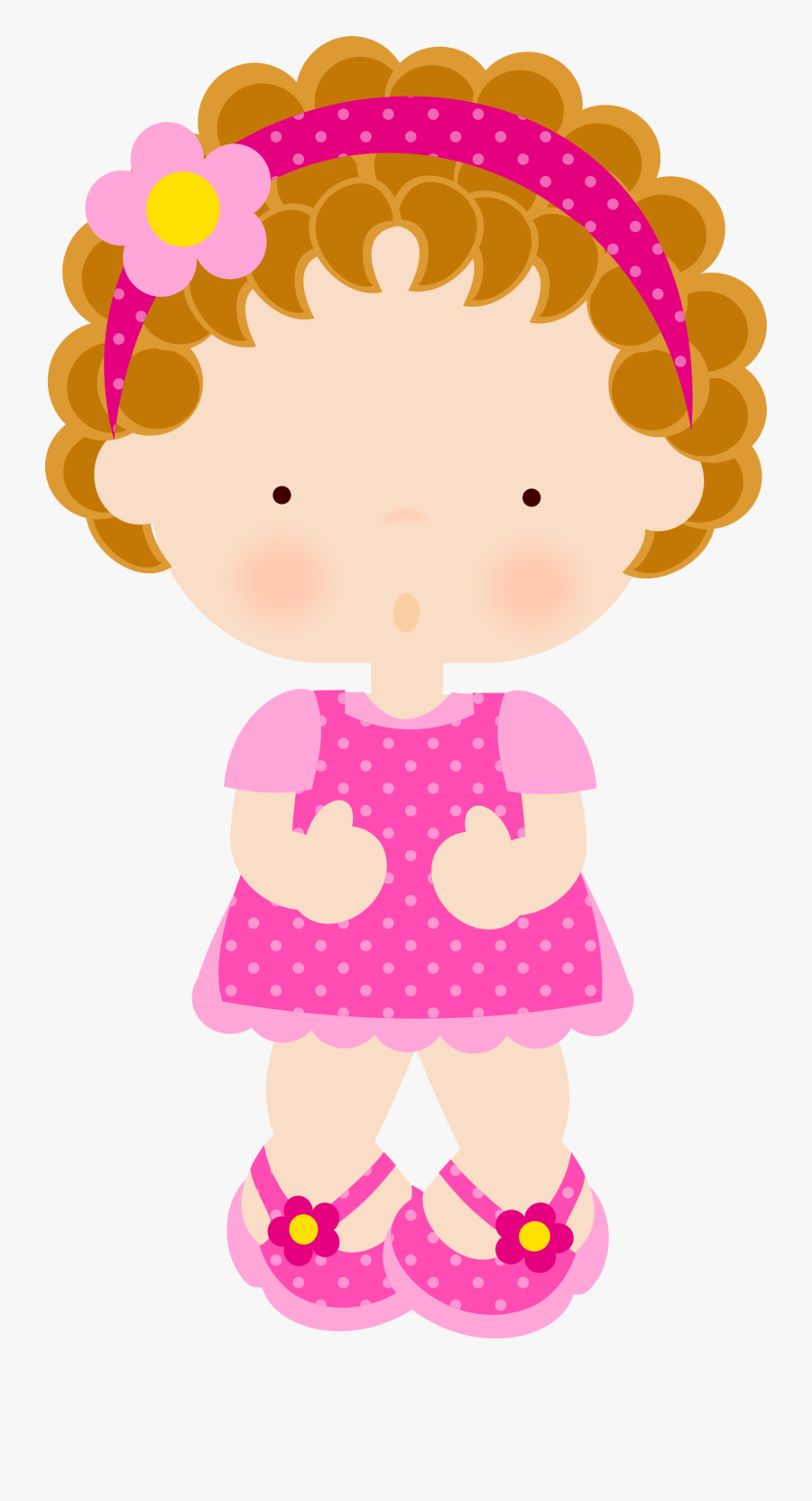 Transparent Doll Clipart Black And White - Muñeca Animada Para Imprimir, Transparent Clipart