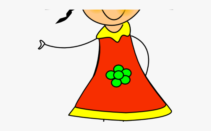 Little Girl Clipart - Doll Clip Art, Transparent Clipart