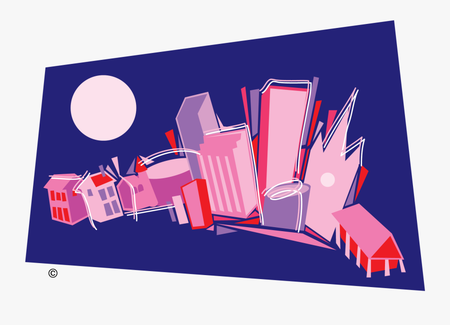 Skyline - Illustration, Transparent Clipart