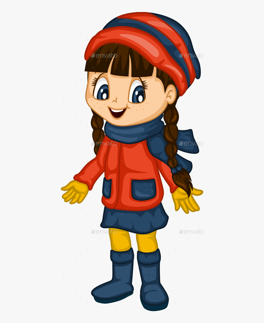 Cute Little Girl For - Transparent Transparent Background Girl Clipart, Transparent Clipart