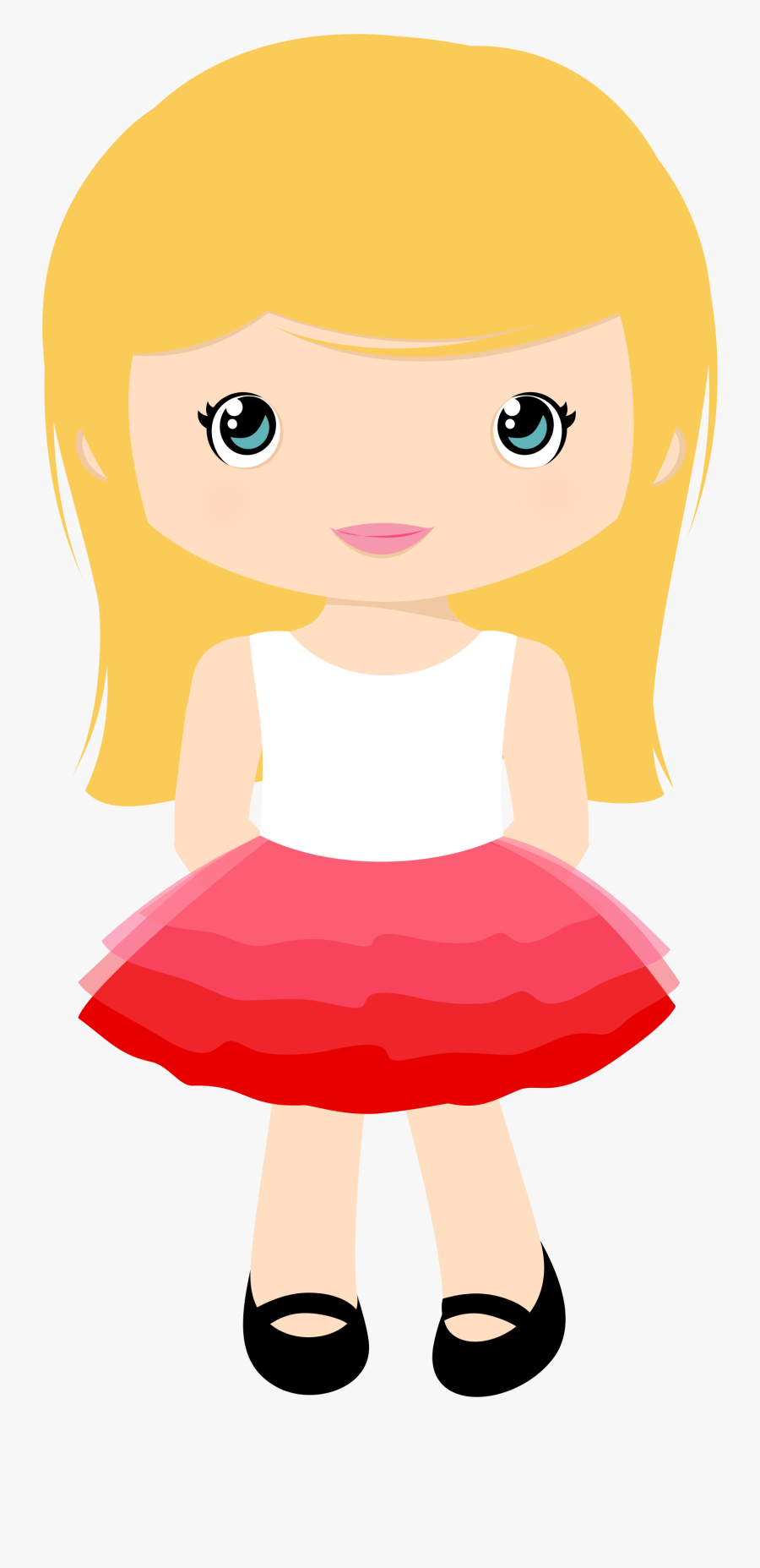 Mickey E Minnie - Niñas En Png, Transparent Clipart